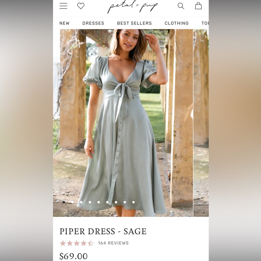 Petal and Pup dress